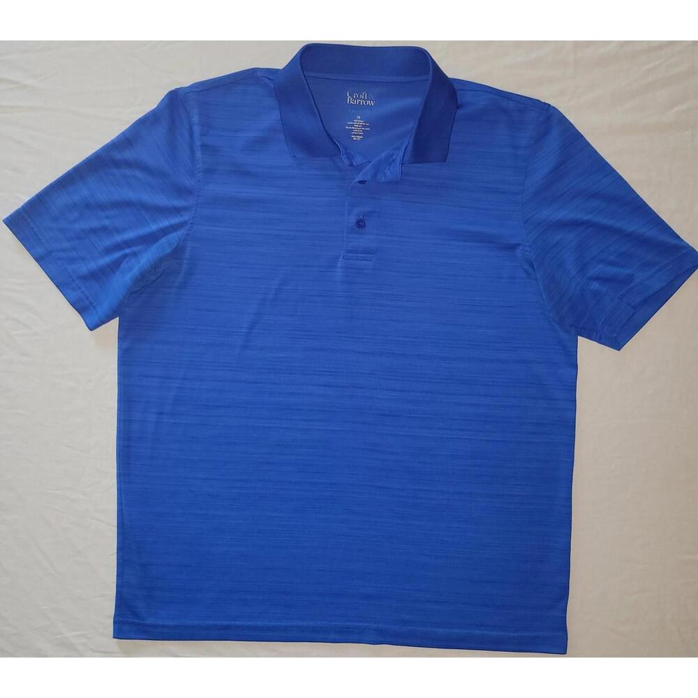 croft and barrow men's quick dry polo shirt